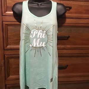 Phi mu tank top
